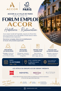 Forum Emploi Accor 13 oct